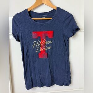 Tommy Hilfiger Preloved Tee/ T Shirt Logo Size XS